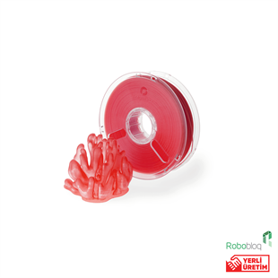 Microzey Kırmızı Filament PLA + 1.75mm 1 KG Plus
