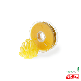 Microzey Sarı Filament PLA + 1.75mm 1 KG  Plus