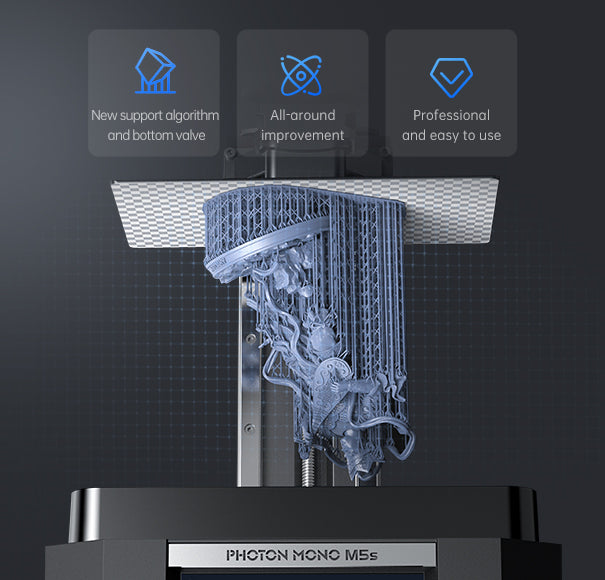 Anycubic Photon Mono M5s - Yeni Destek Algoritması