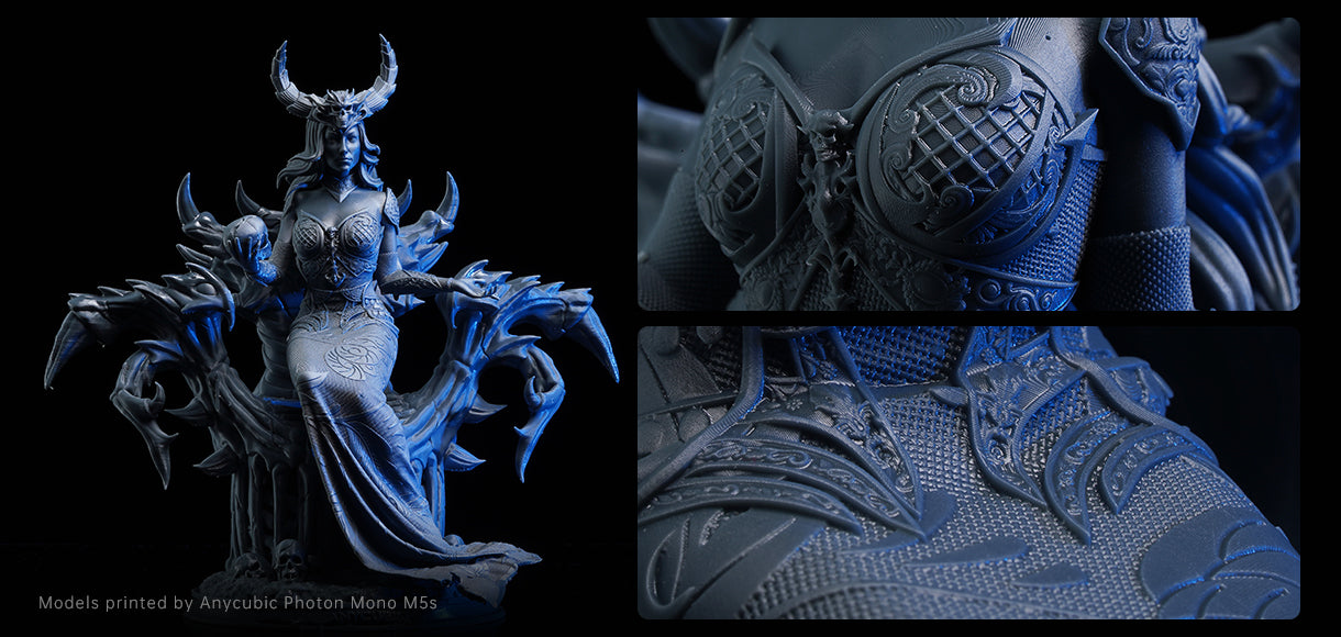 Anycubic Photon Mono M5s - Örnek Baskılar