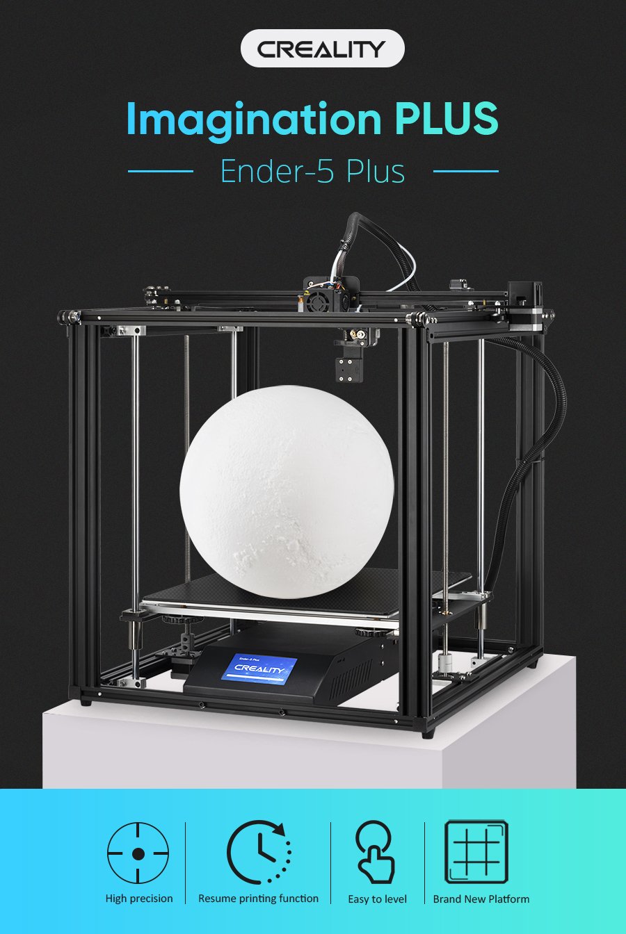 Creality Ender 5 Plus 3D Yazıcı